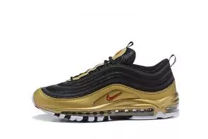 nike air max 97 boys undefeated metal black gold